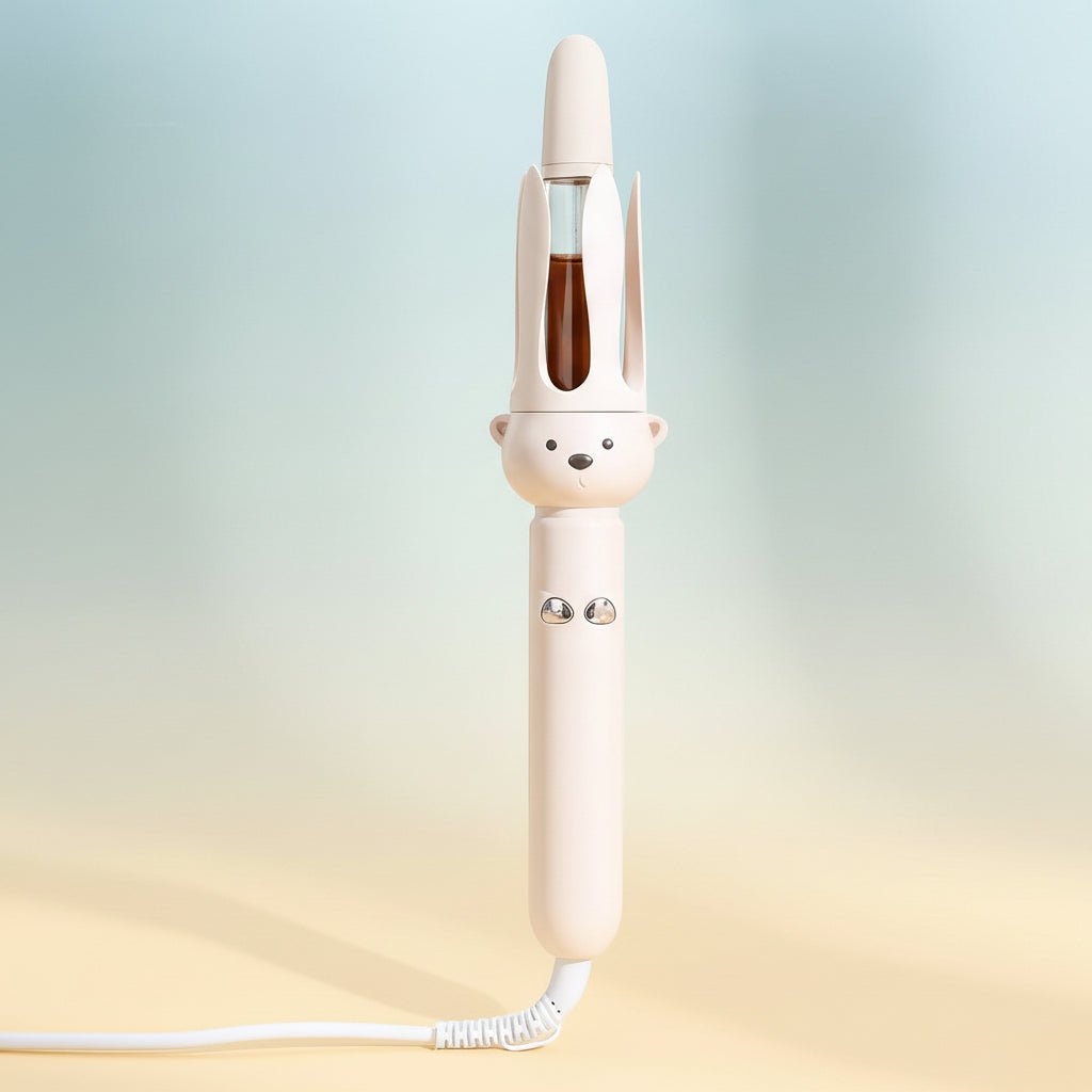 Professional Ceramic Curling Wand with Variable Heat Settings - VogeLuxe