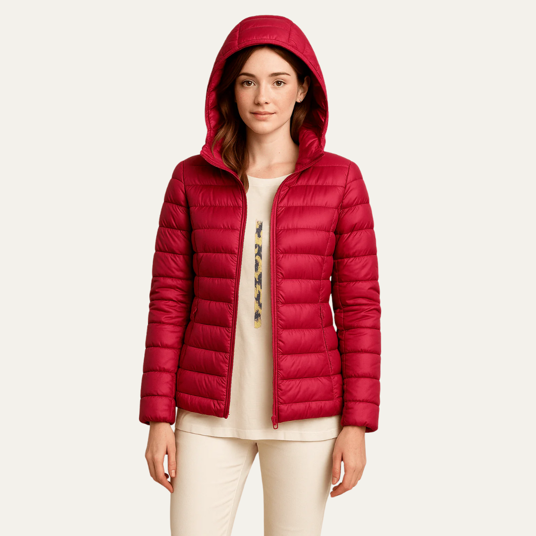 VogeLuxe | Women’s Lightweight Quilted Puffer Jacket