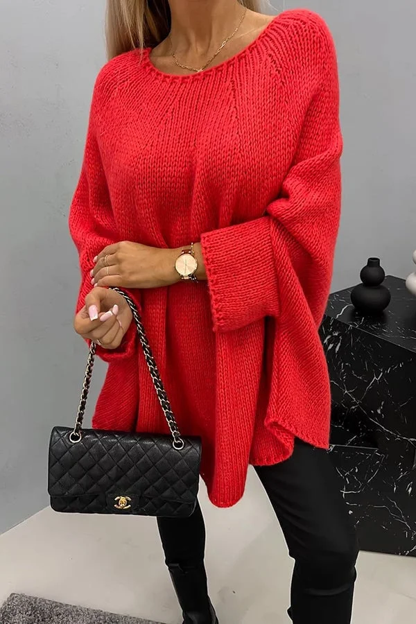 Women's Cozy Large Sweater for Cold Weather