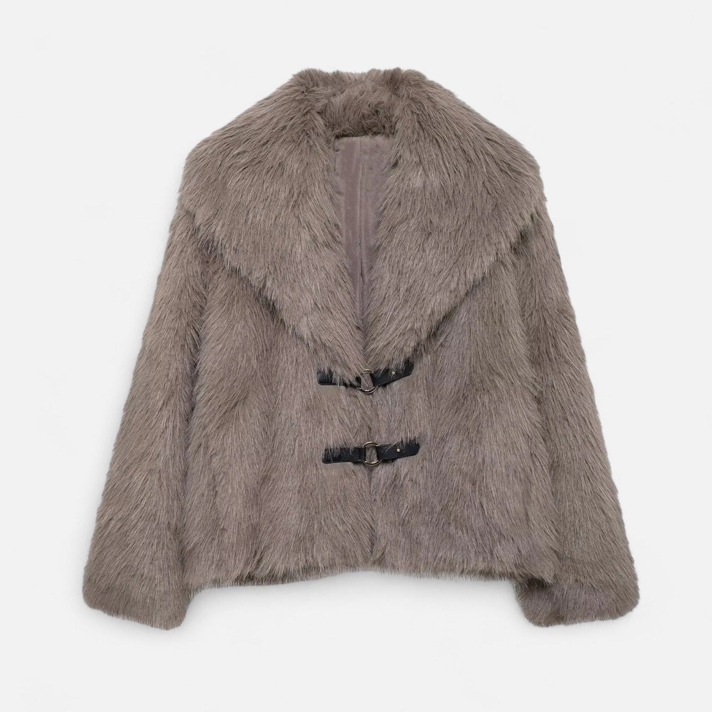 Luxurious Faux Fur Women's Winter Coat - VogeLuxe