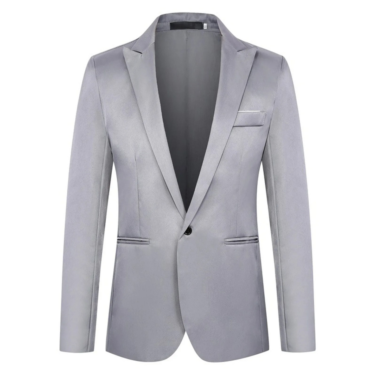 Stylish Men's Slim Fit Two Button Blazer