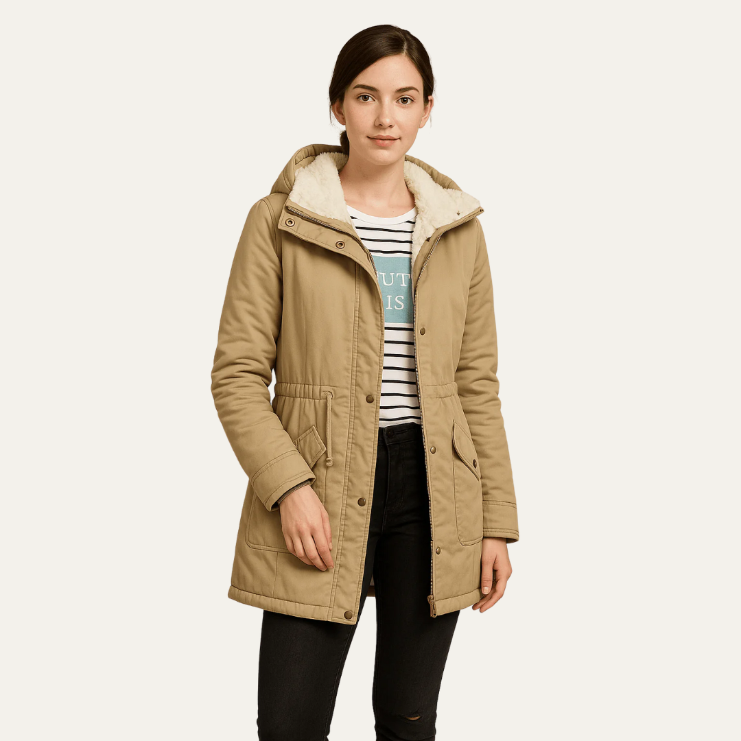VogeLuxe | Women’s Warm Mid-Thigh Parka