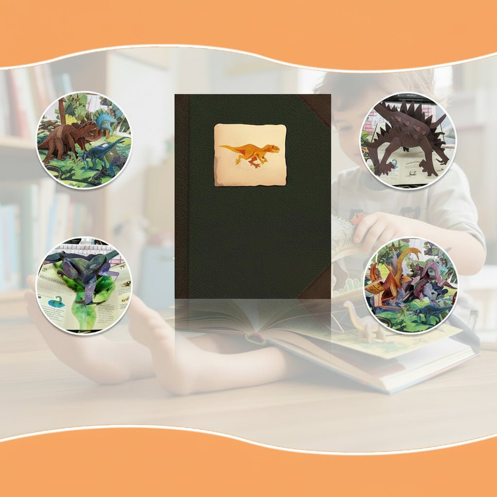 Fun Interactive Dinosaur Book for Kids