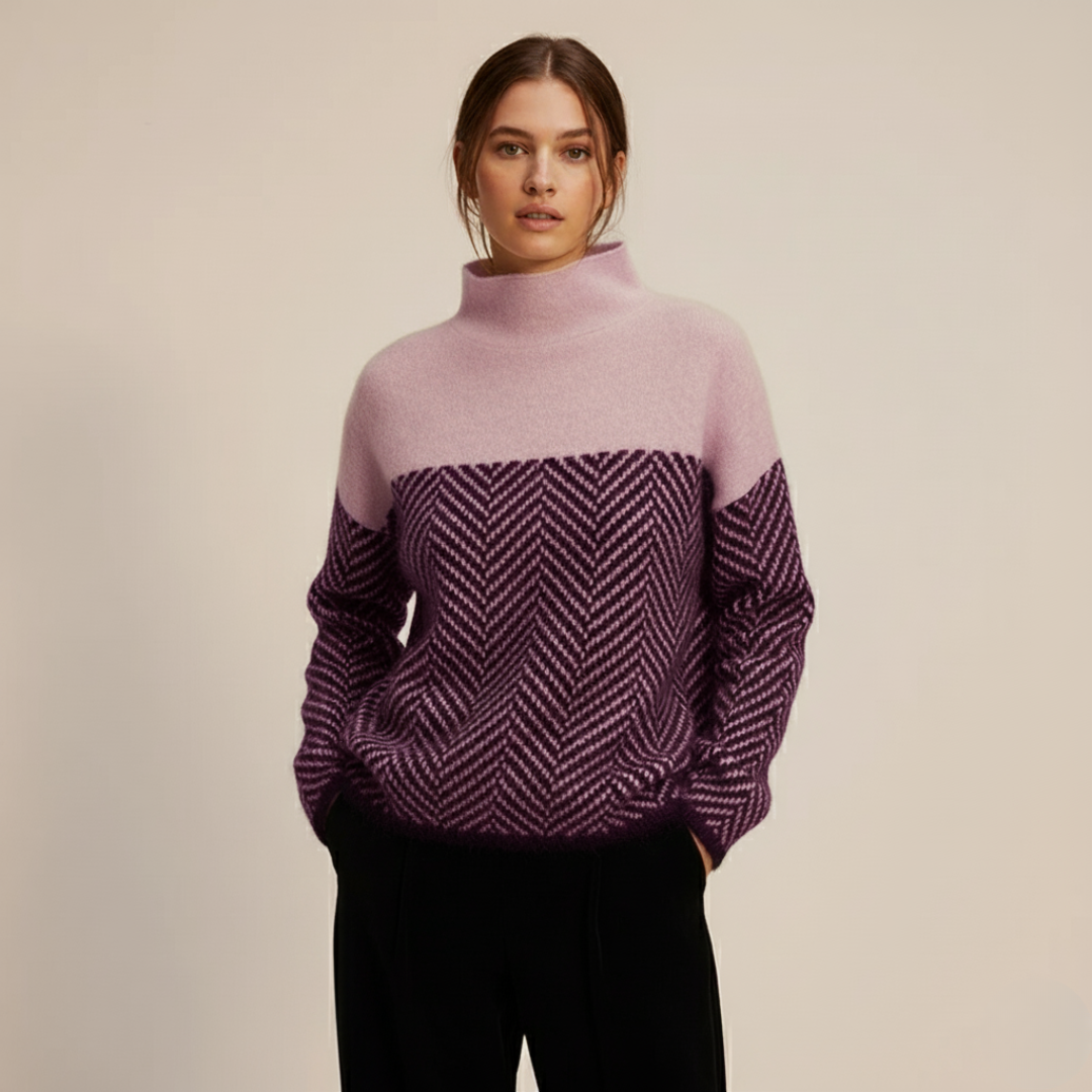 Cozy Cashmere Turtleneck Jumper, Super Soft Knit
