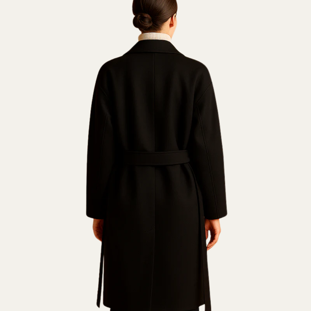 VogeLuxe | Women’s Oversized Double-Breasted Overcoat