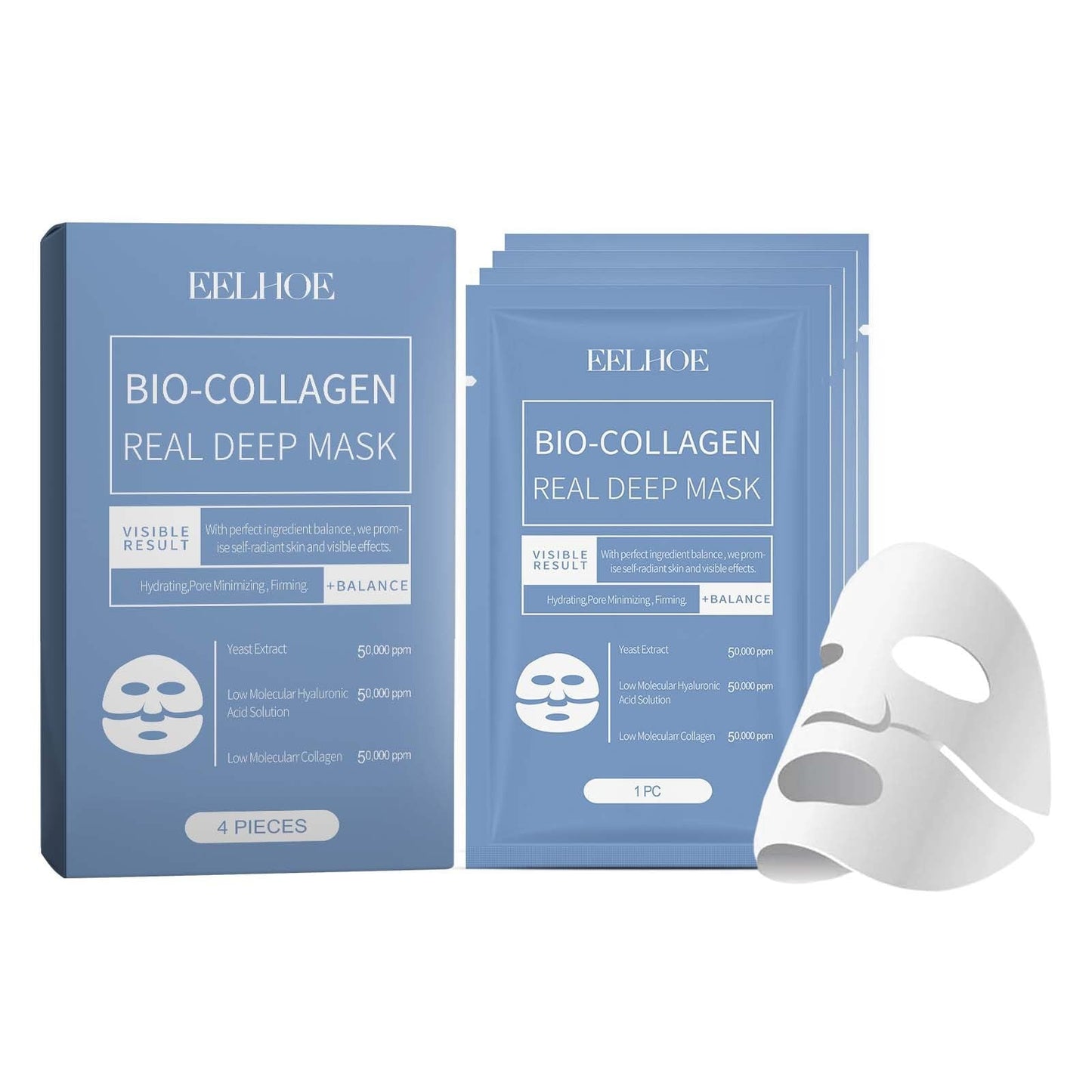 Natural Collagen Face Mask for Glowing Skin