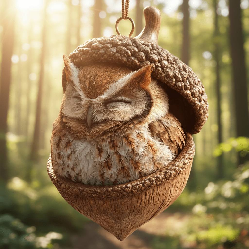 Rustic Forest Animal Christmas Tree Decorations