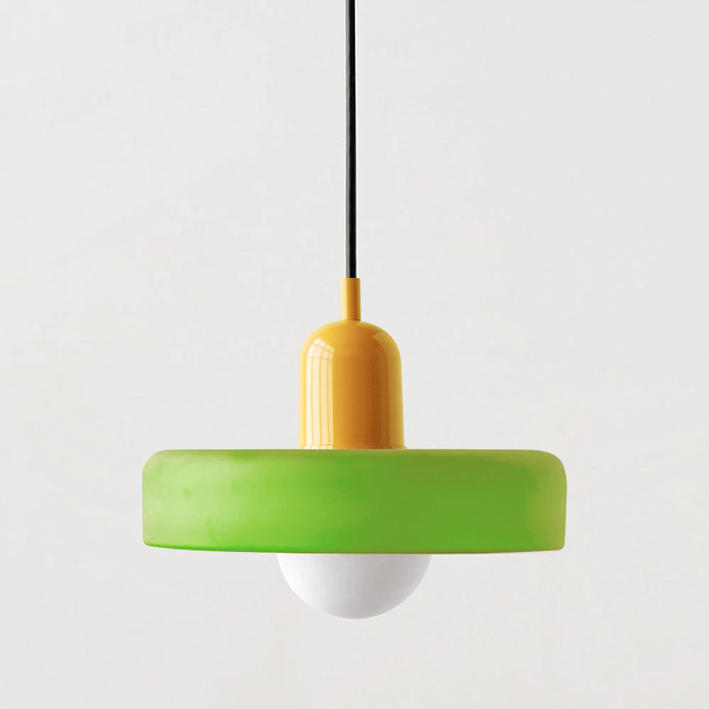 Vibrant Glass Modern Pendant Light for Kitchen Dining