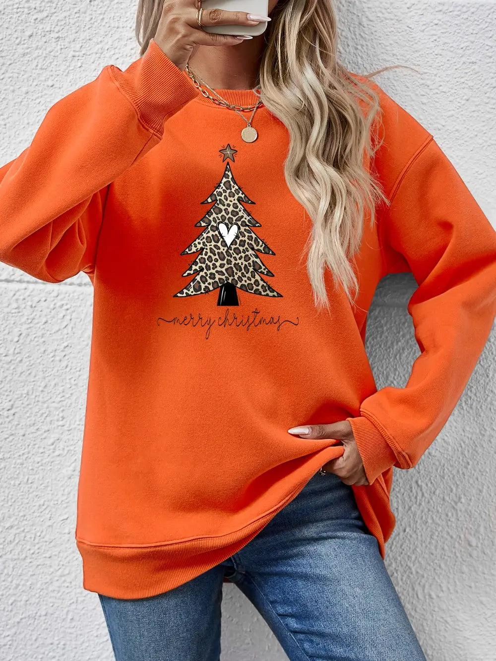 Fun Holiday Graphic Long Sleeve Shirt