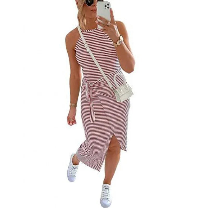 Lightweight Floral Midi Dress for Women