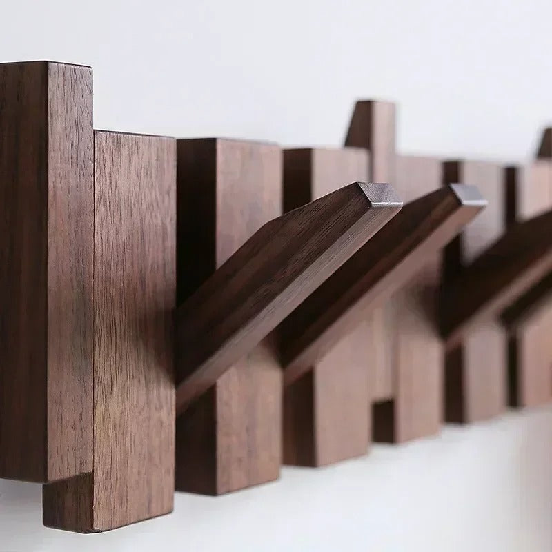 Stylish Wall Mount Coat Rack With Hooks