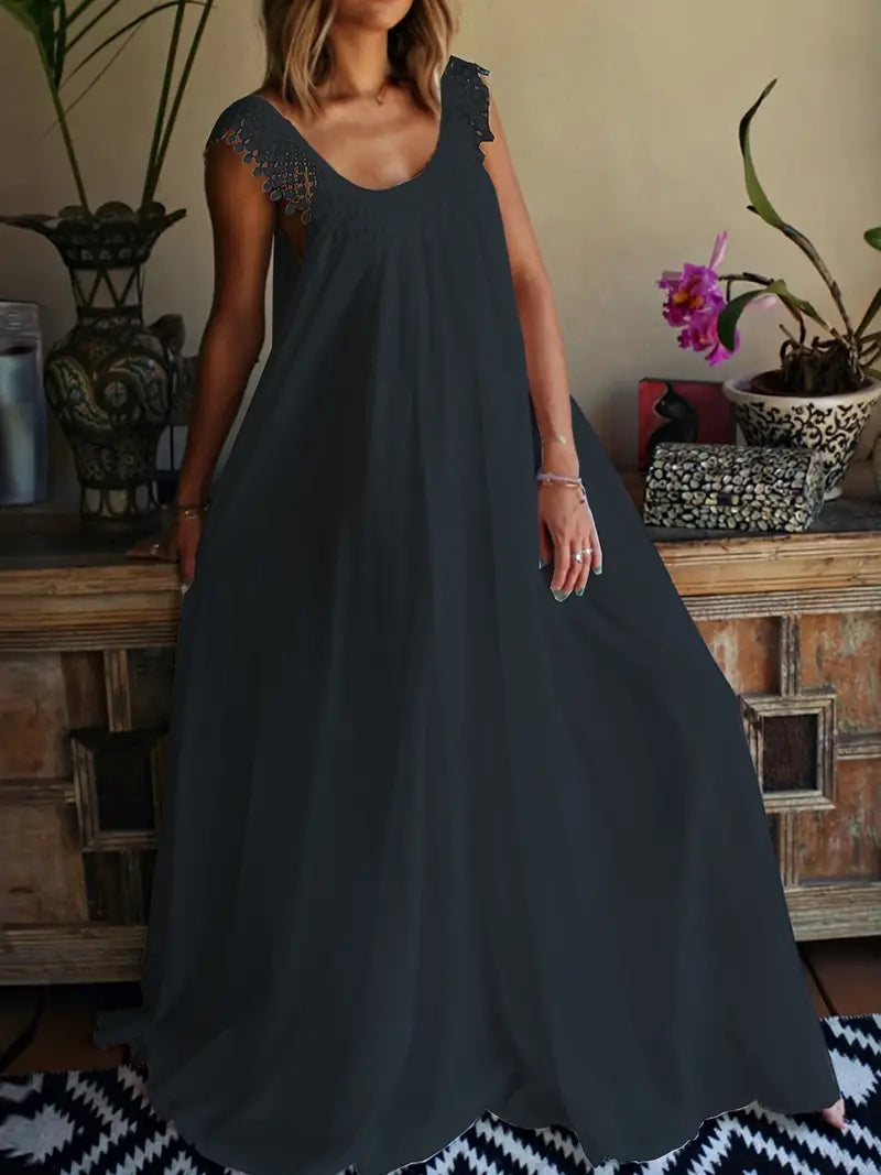 Sexy Summer Floral Maxi Dress