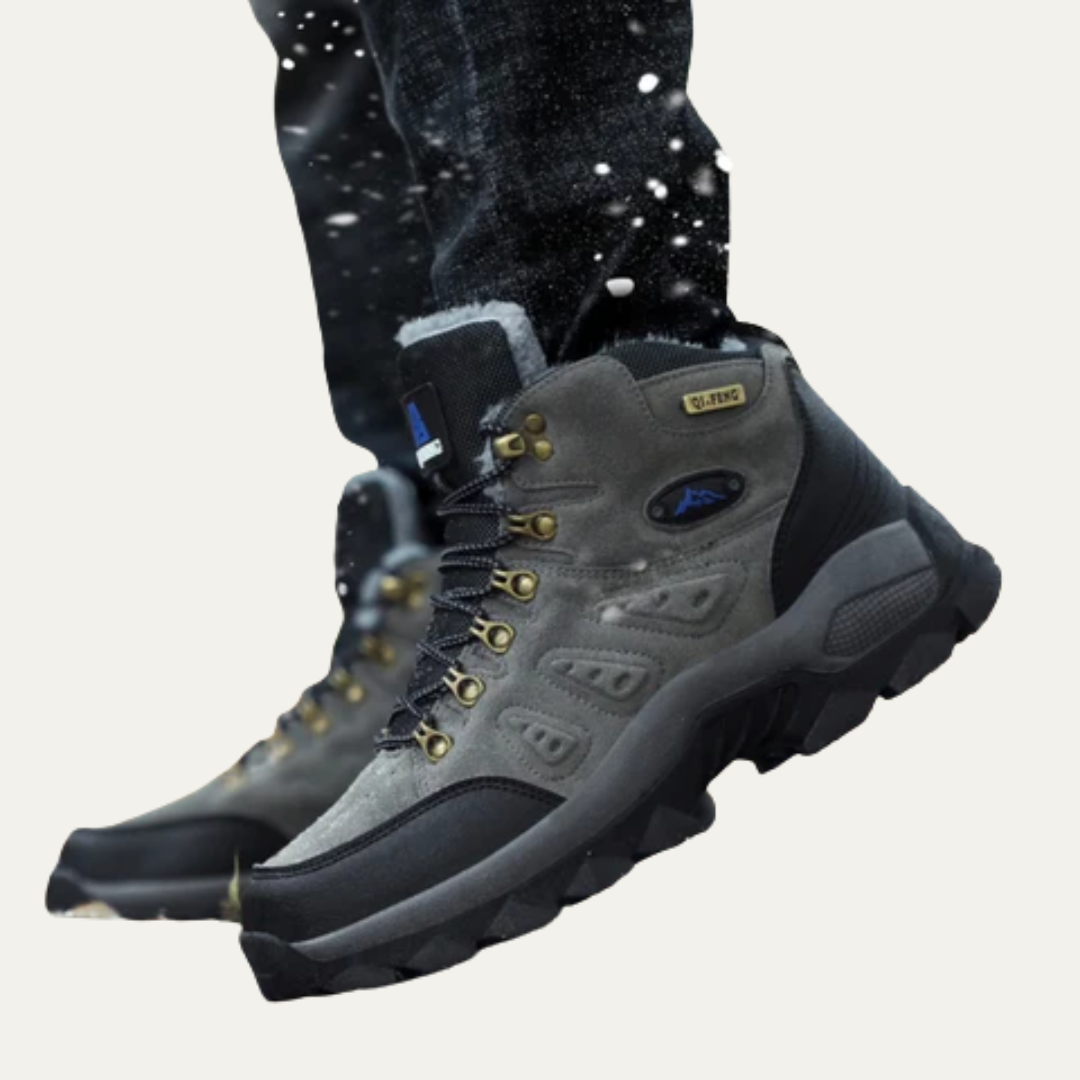 VogeLuxe | Men’s Mid Top Hiking Boots Rugged Outdoor Design