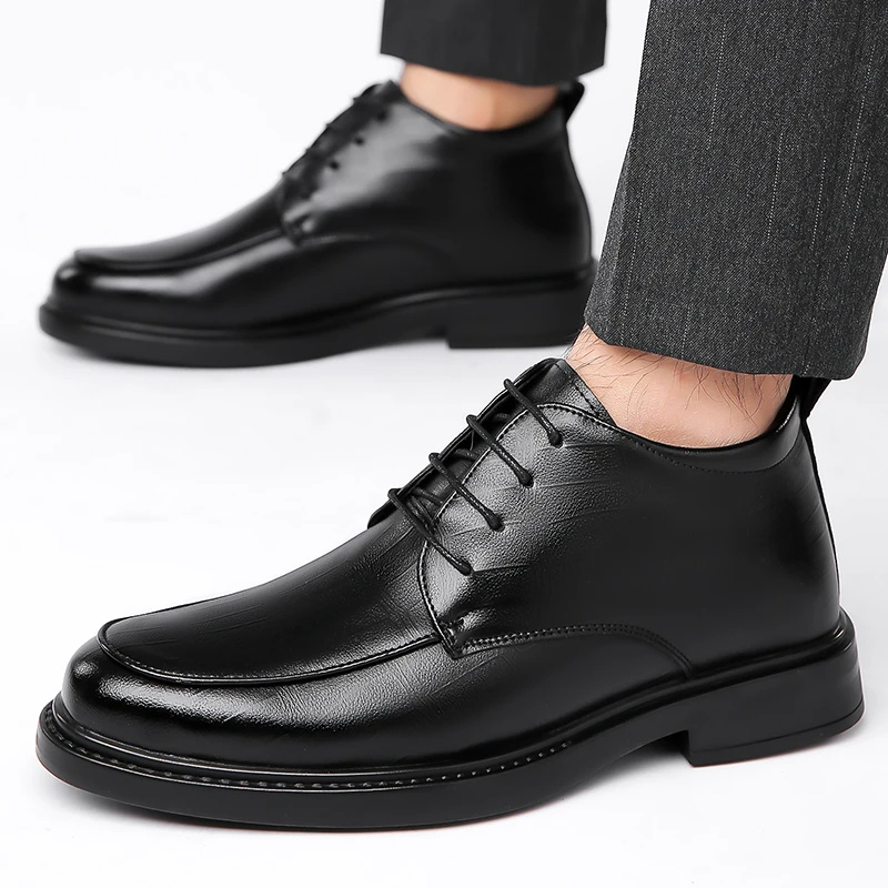 Luxury Vegan Leather Formal Dress Shoes for Men