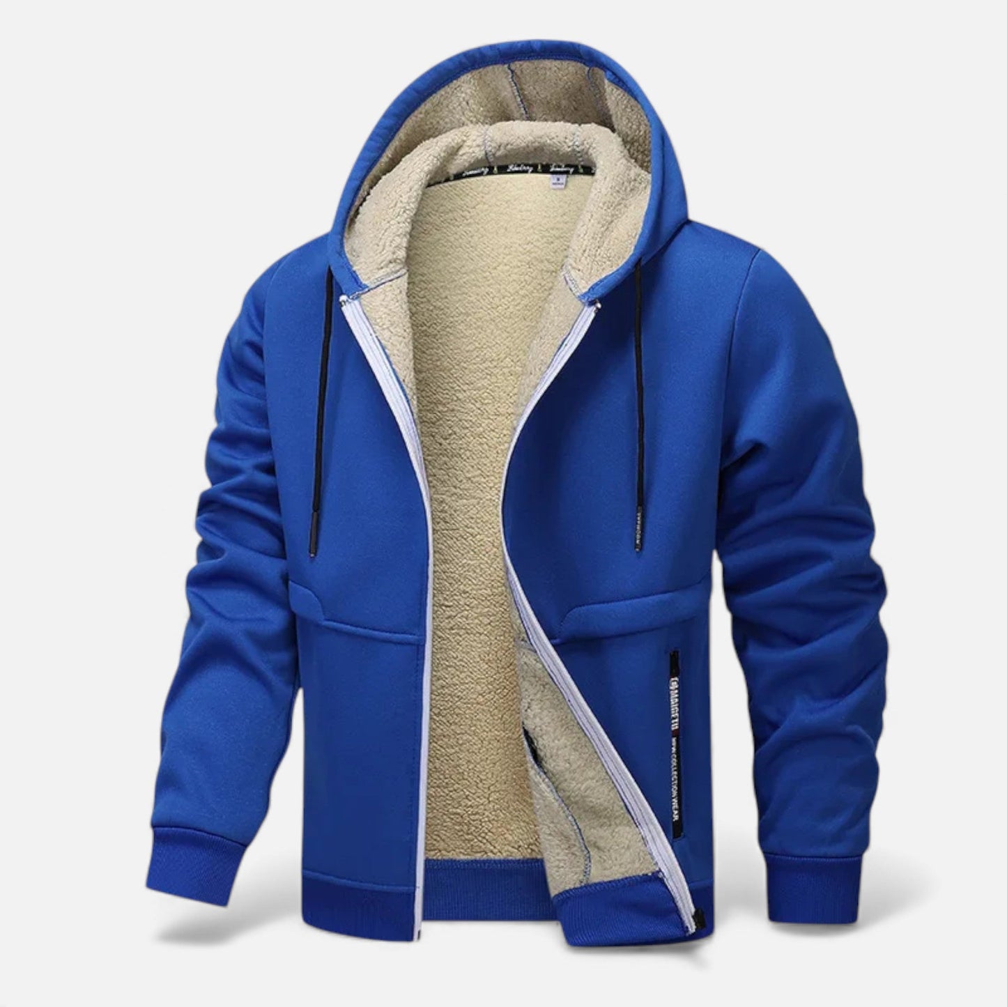 Warm Men's Fleece Lined Winter Jacket