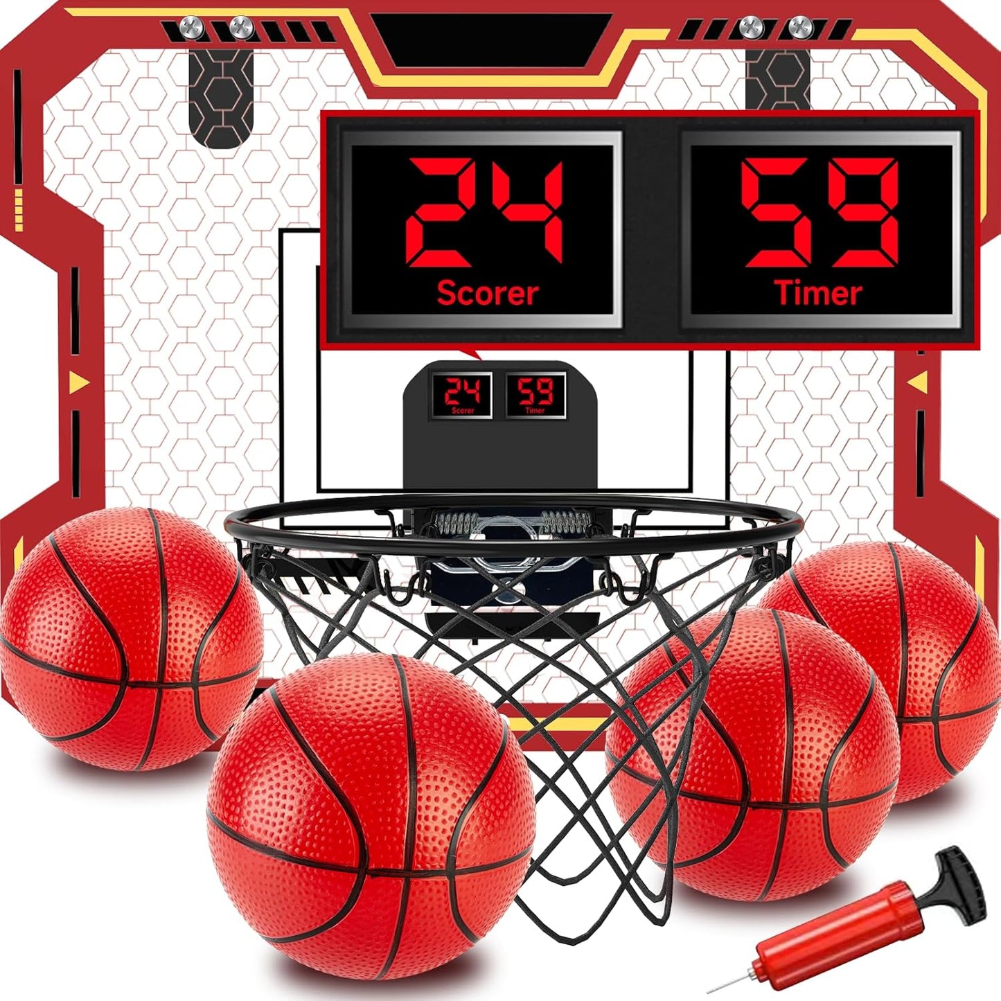 Fun Kids Electronic Basketball Hoop with Sound