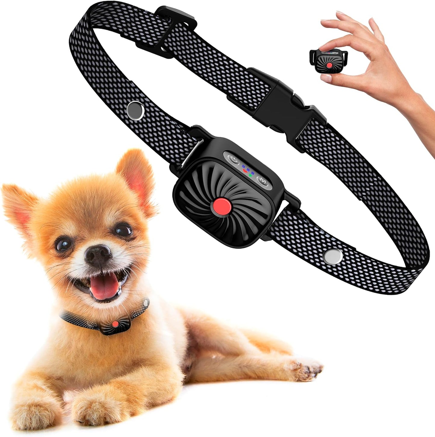 QuietPaw Anti Bark Collar for Small Dogs - VogeLuxe