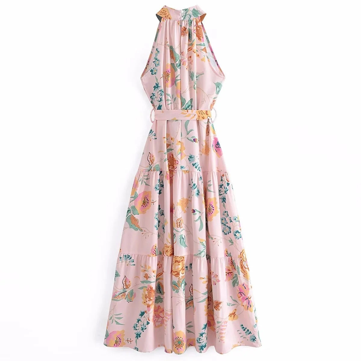 Beautiful Floral Long Sundress for Women - VogeLuxe