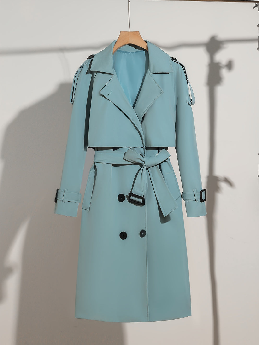 Stylish Waterproof Autumn Coat with Adjustable Straps