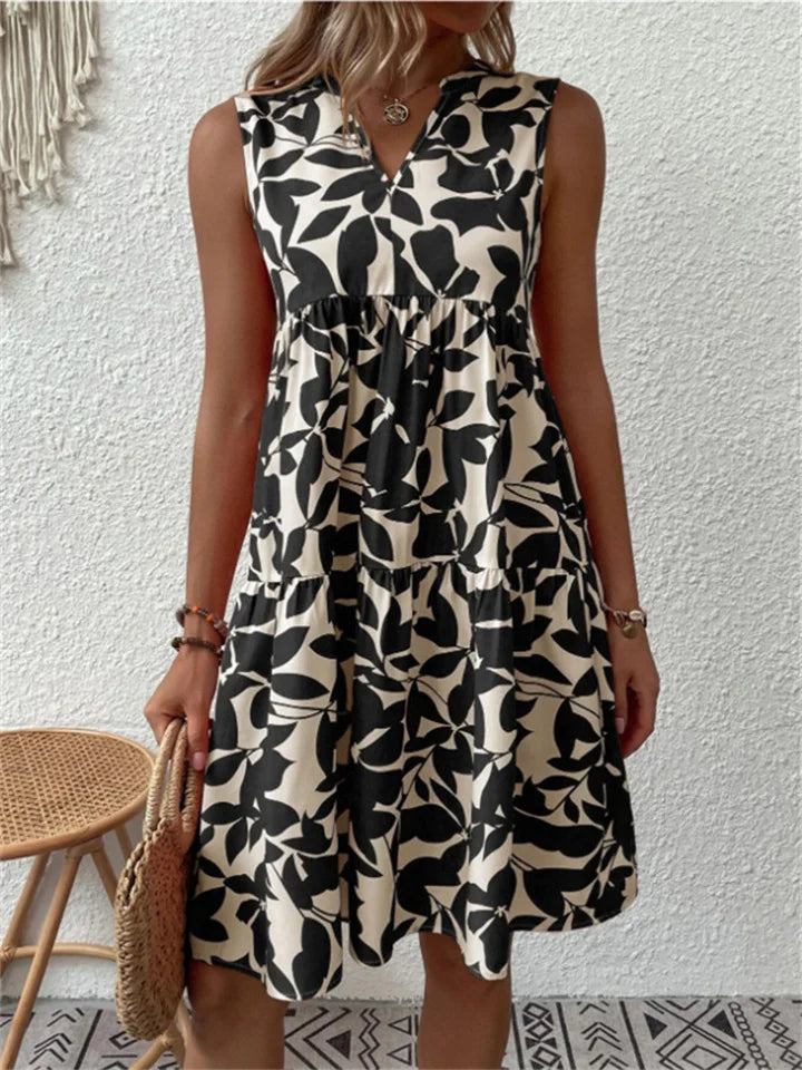 Chic Casual Floral Sundress for Women