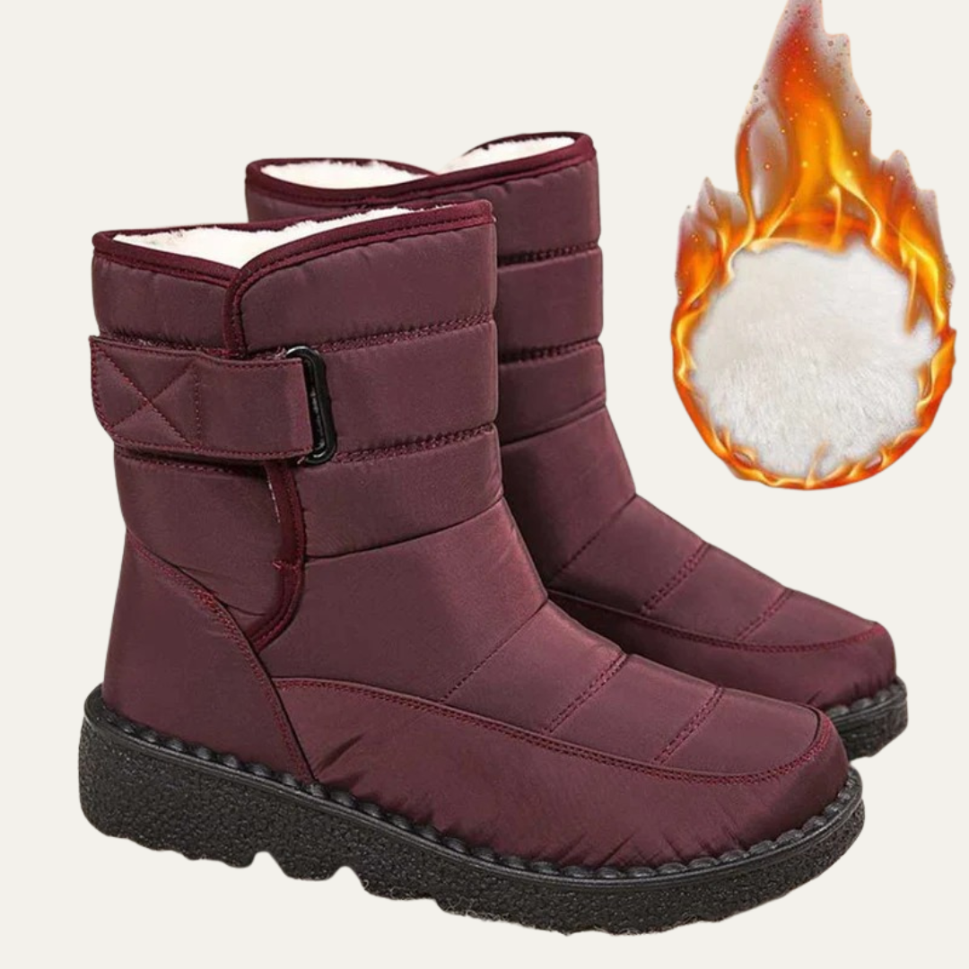 VogeLuxe | Women’s Quilted Mid Calf Cold Weather Boot