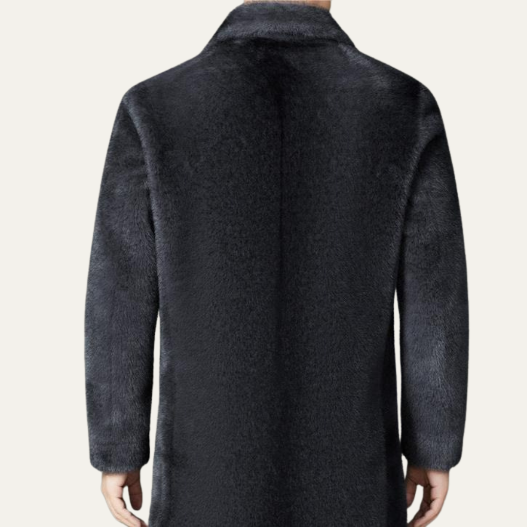 VogeLuxe | Men’s Luxurious Faux Fur Coat