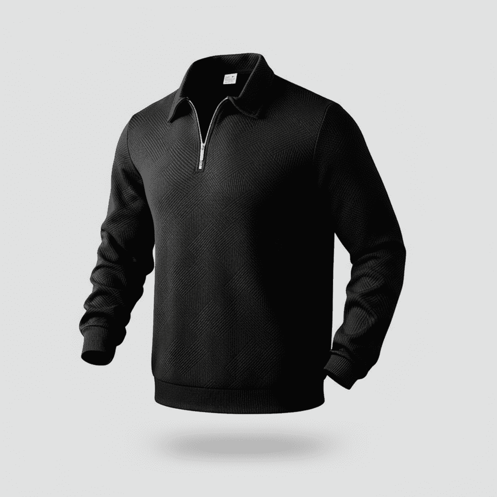 VogeLuxe | Men’s Cashmere Zipper Sweater