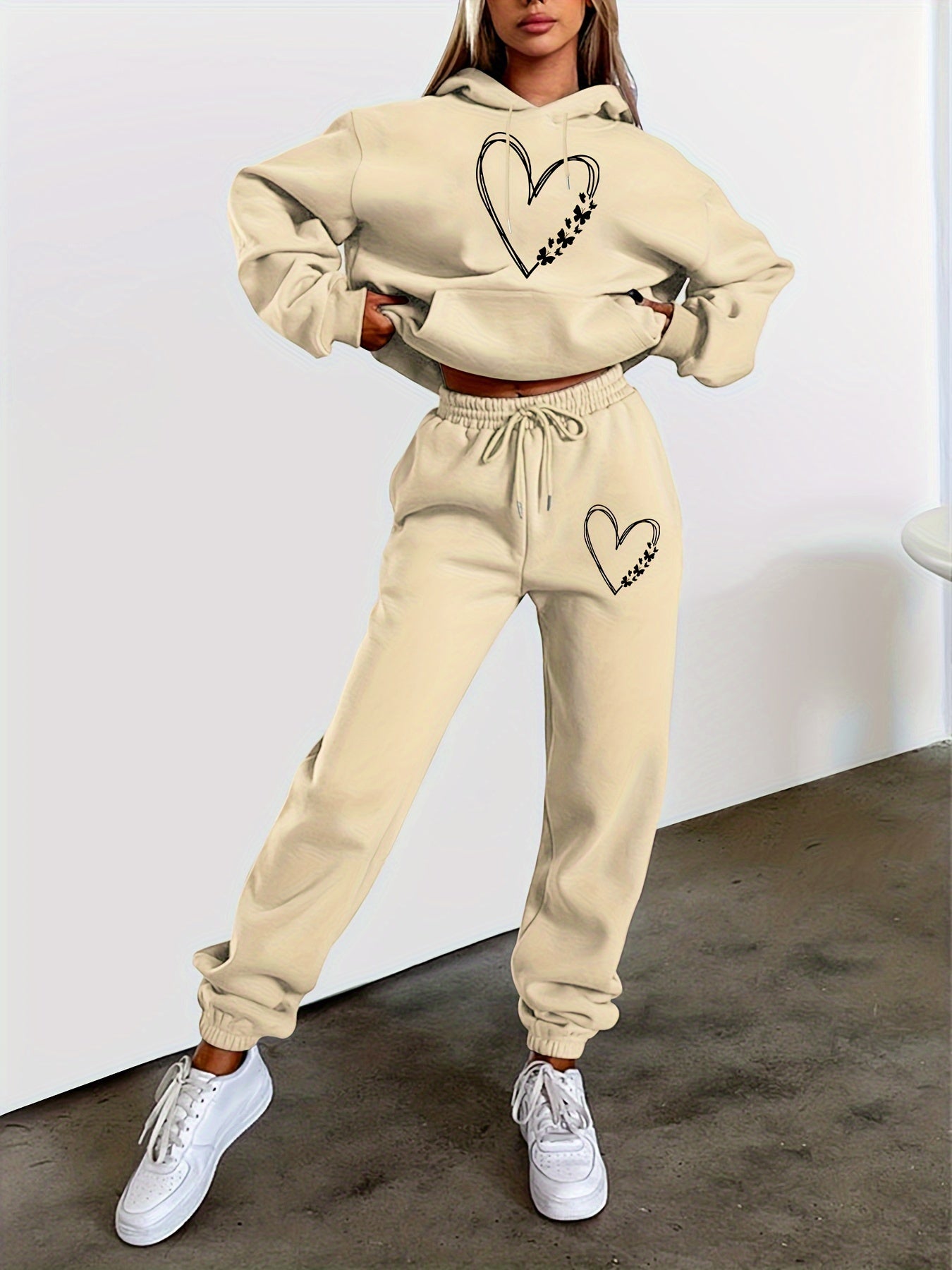 Comfortable Women's Jogging Suit All-in-One Outfit
