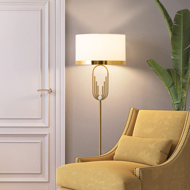 Luxury Gold Metal Floor Lamp
