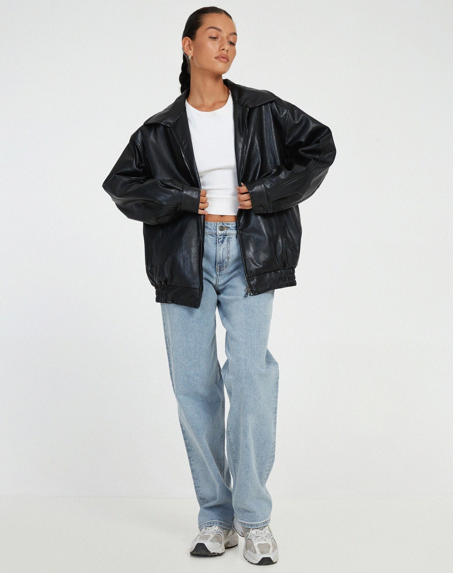 Warm Women's Oversized Winter Bomber Jacket