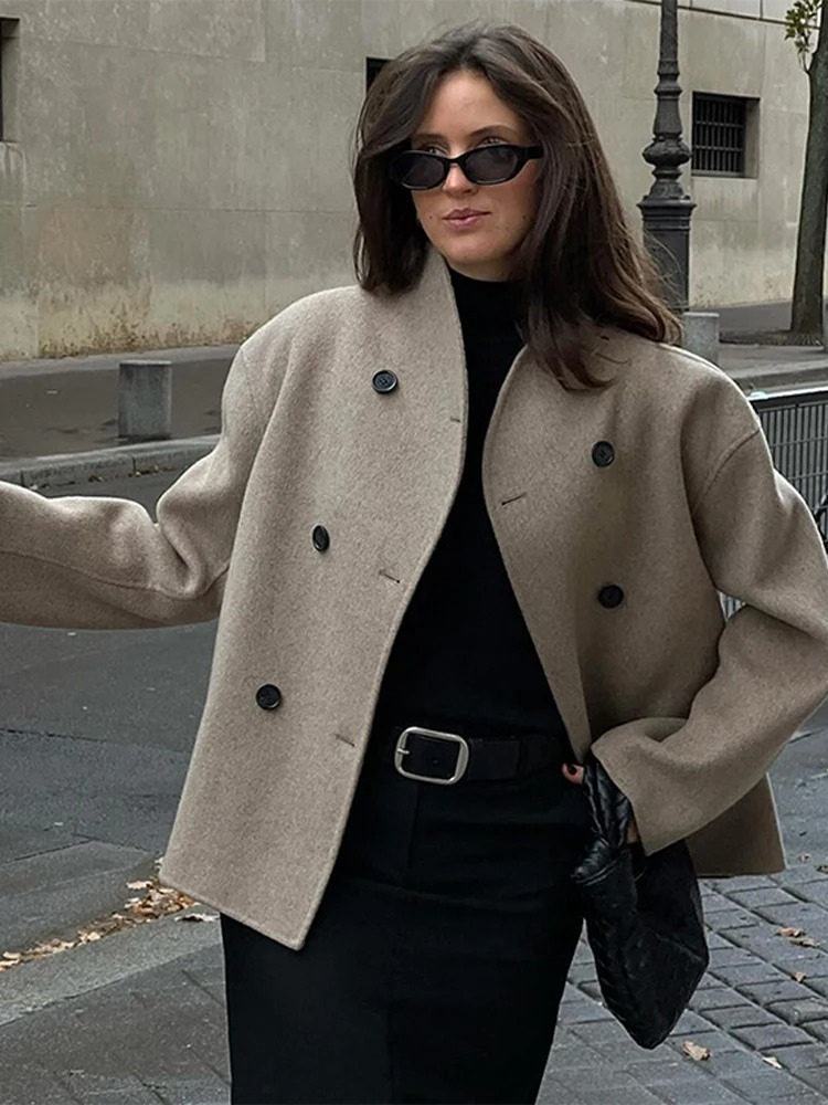 Versatile Beige Waterproof Trench Coat - VogeLuxe