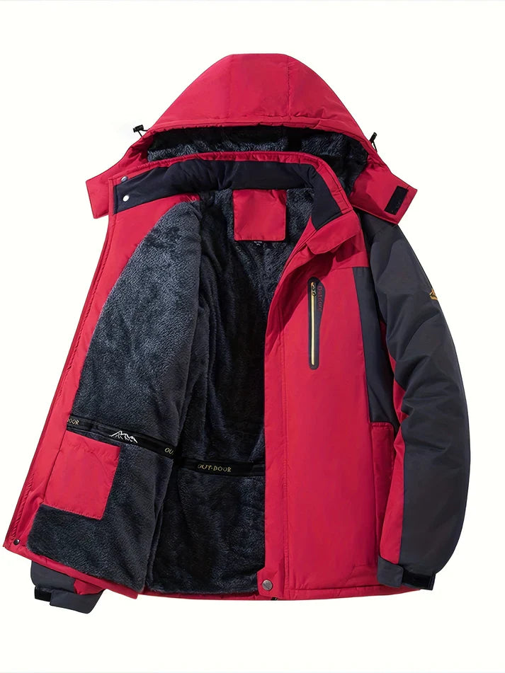 Cozy Thermal Fleece Men's Winter Jacket