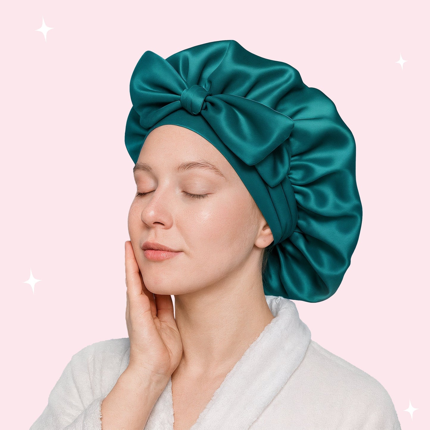 Soft Sleep Cap – Stay On All Night Sleep Hat