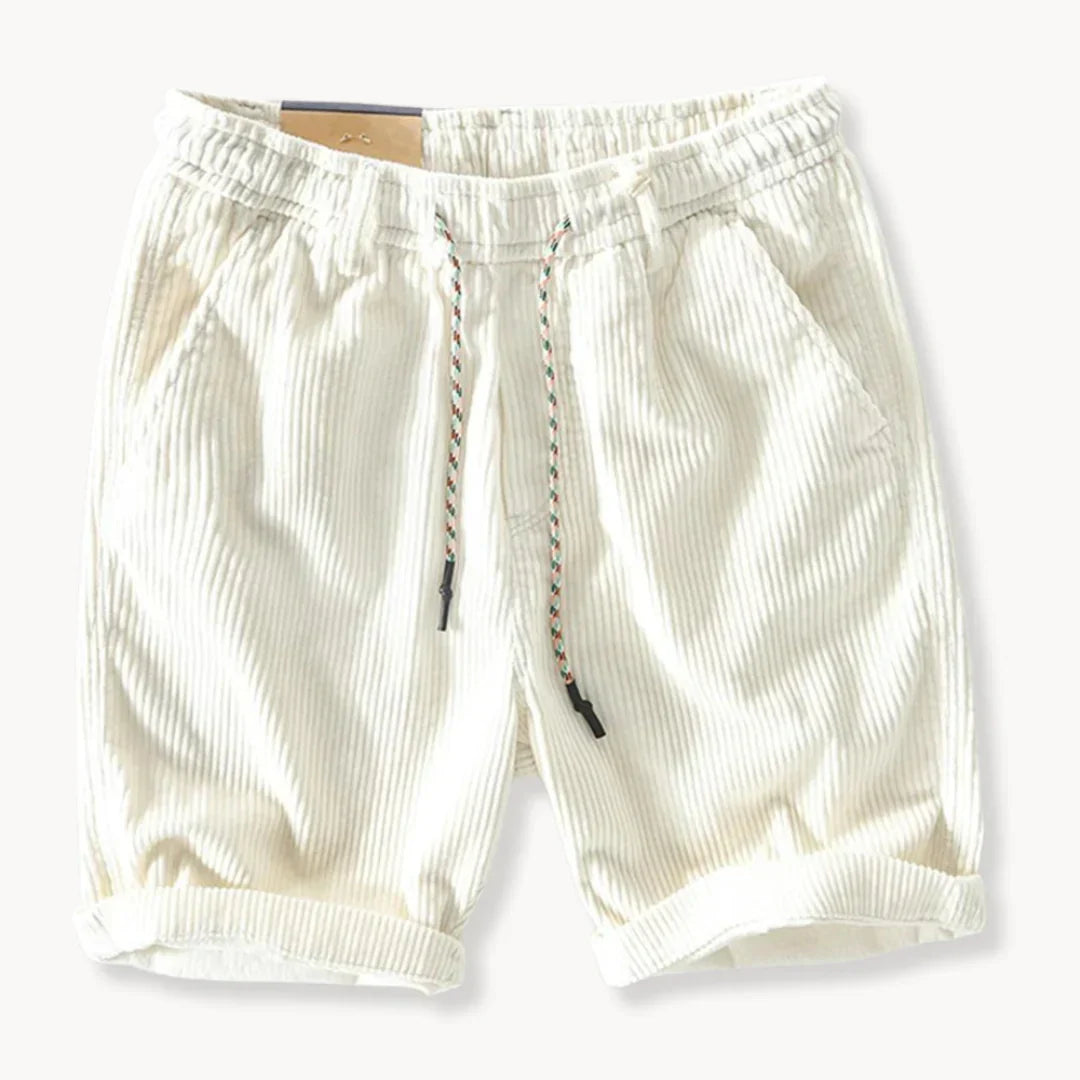 Relaxed Fit Adjustable Drawstring Shorts