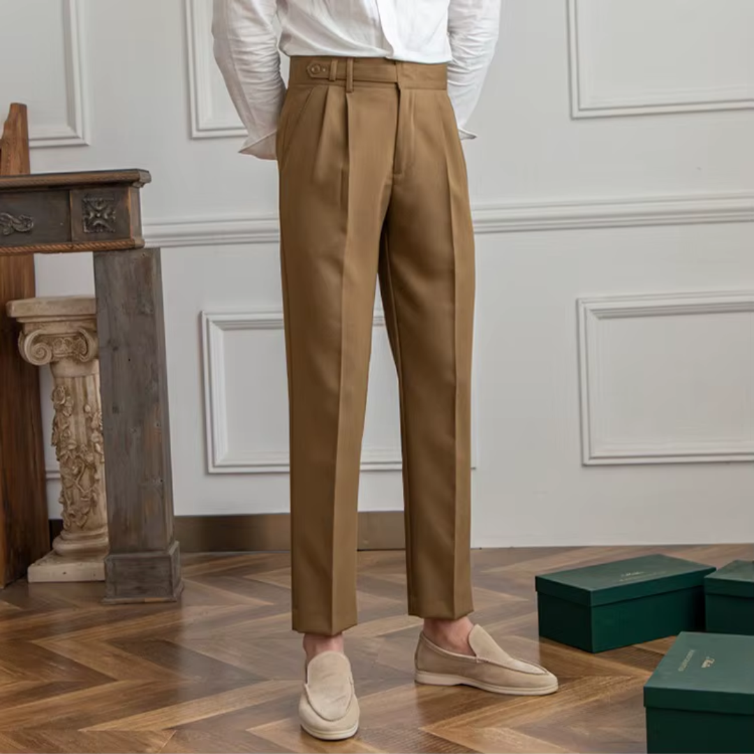 Classic Straight Fit Mens Trousers