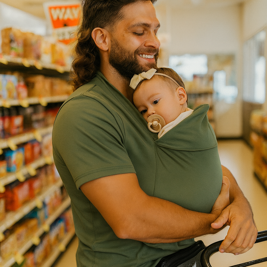 Comfortable Baby Sling Soft Wrap Carrier Top