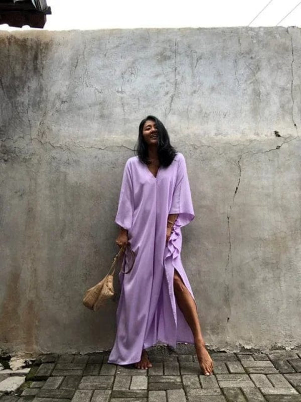 Women's Lightweight Flowy Maxi Summer Dress