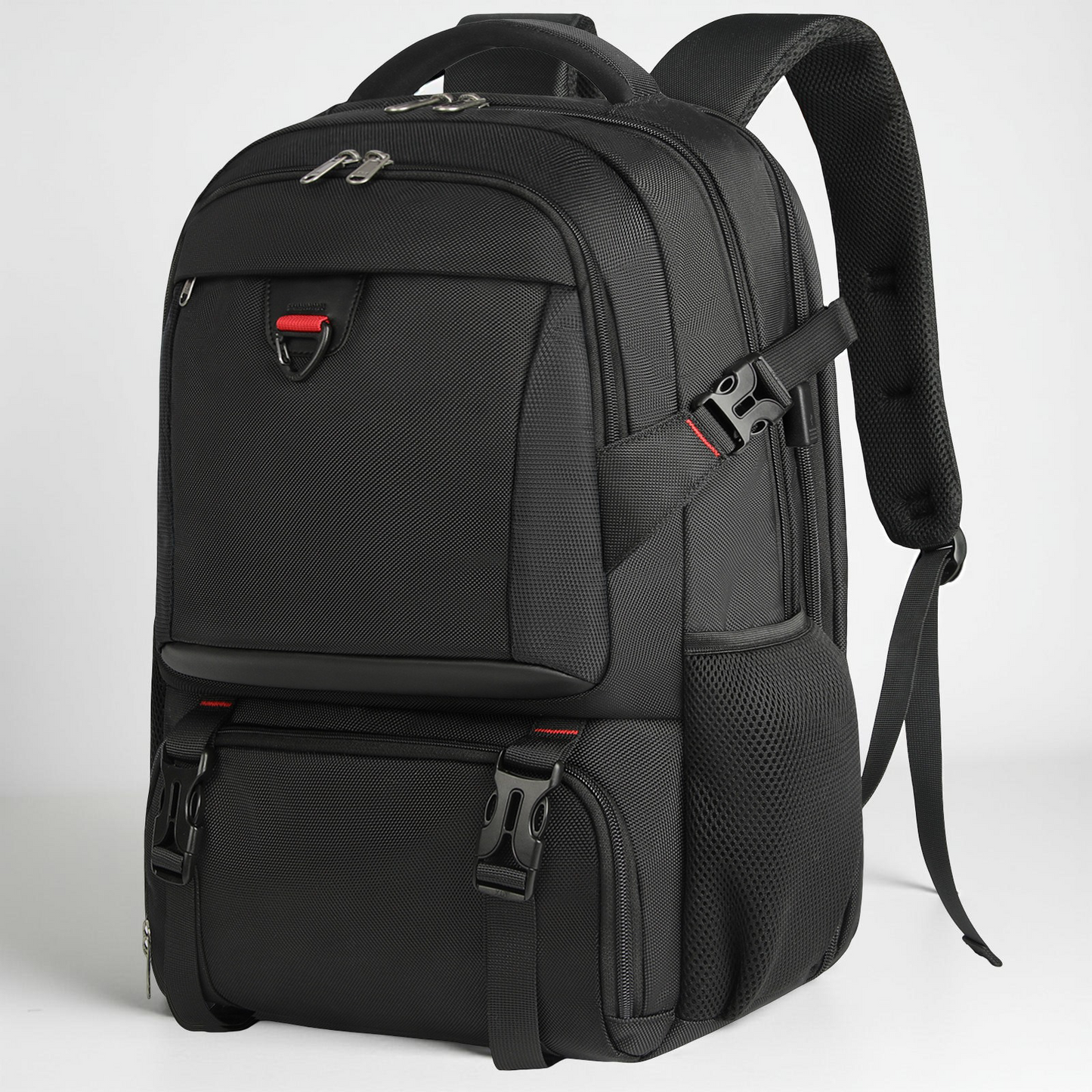 Spacious Travel Backpack with Insulated Laptop Pocket - VogeLuxe