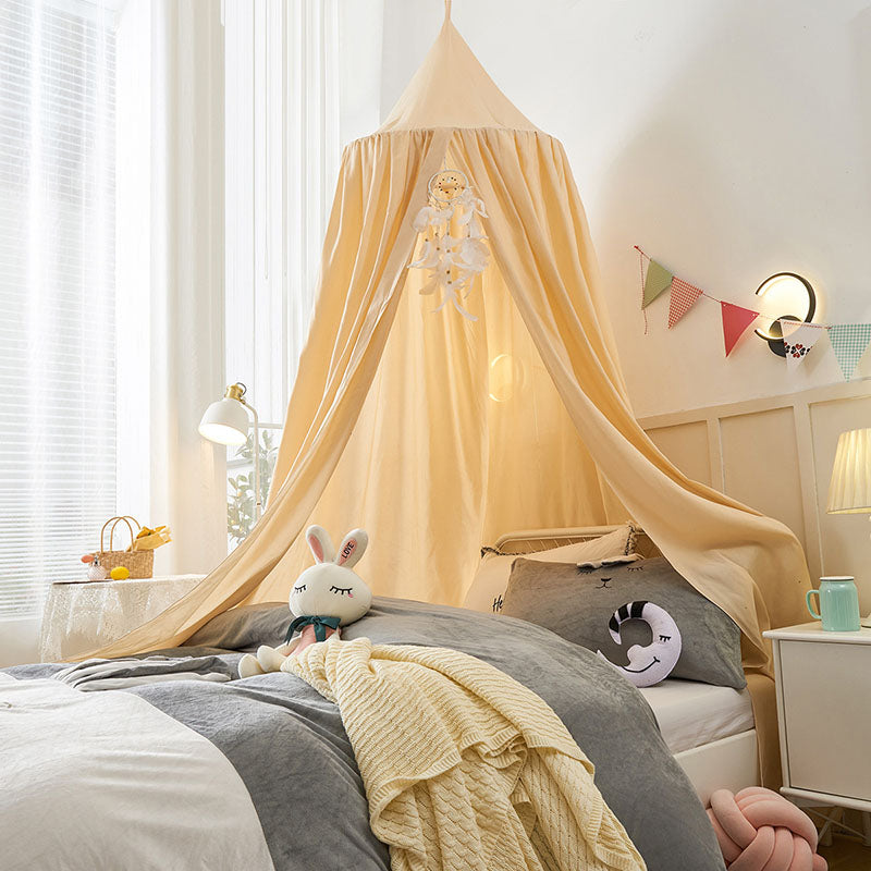 Colorful Kids Bedroom Curtain Hanging Netting Decor