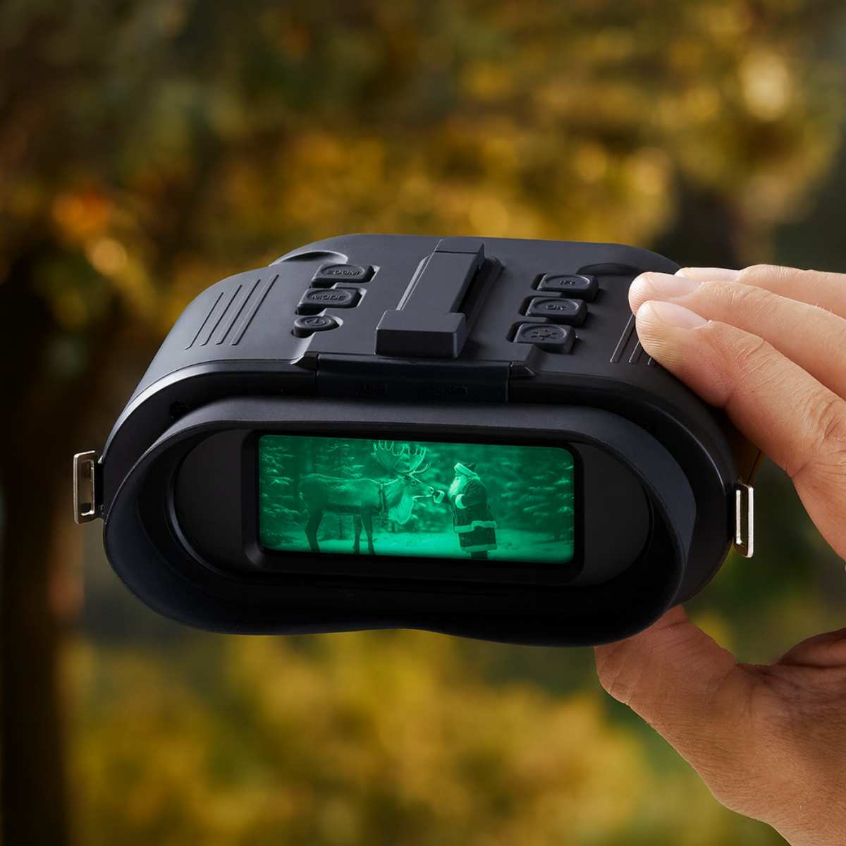 Clear Night Vision Digital Binoculars for Outdoor Use - VogeLuxe