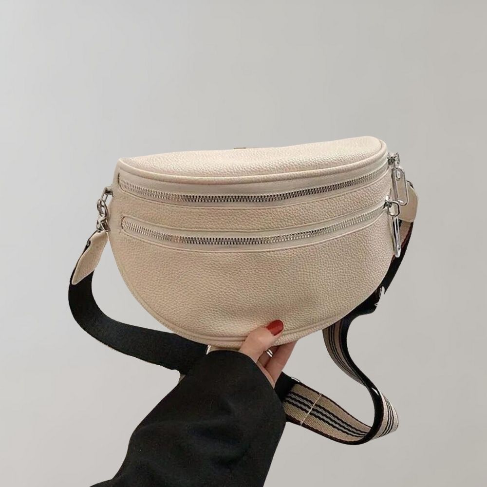 Stylish Double Zip Small Handbag