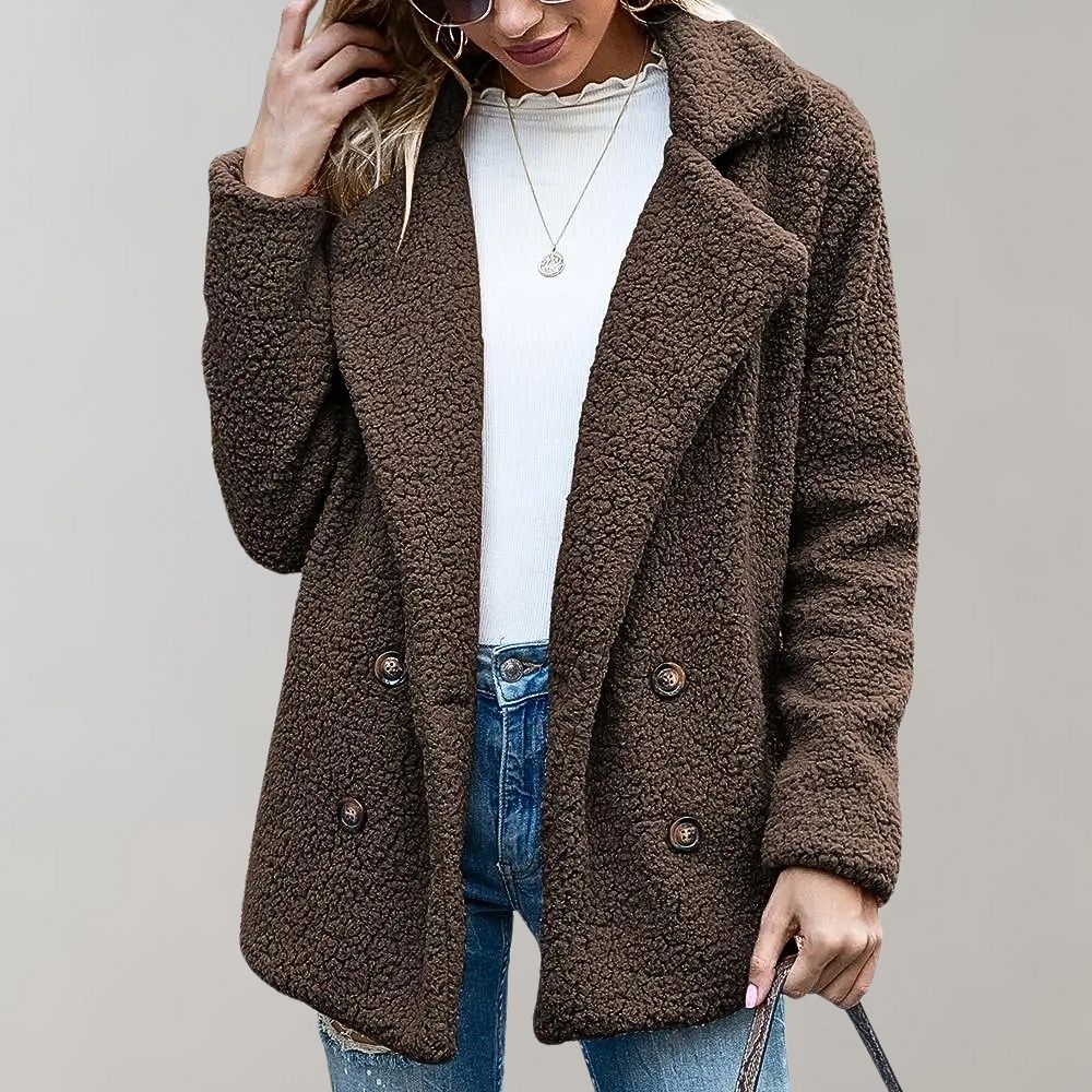 Cozy Plus Size Fleece Jacket