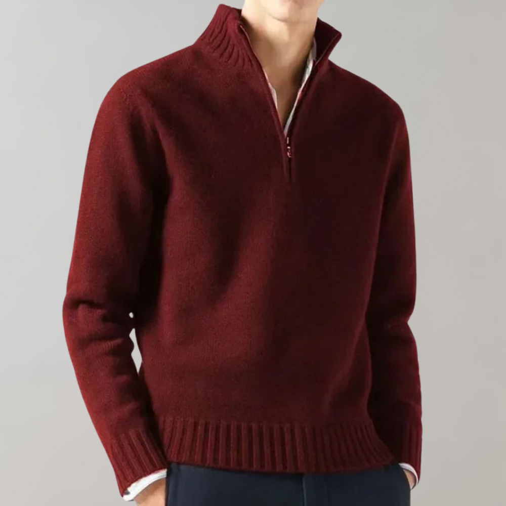 Soft Mens Fleece Winter Sweater