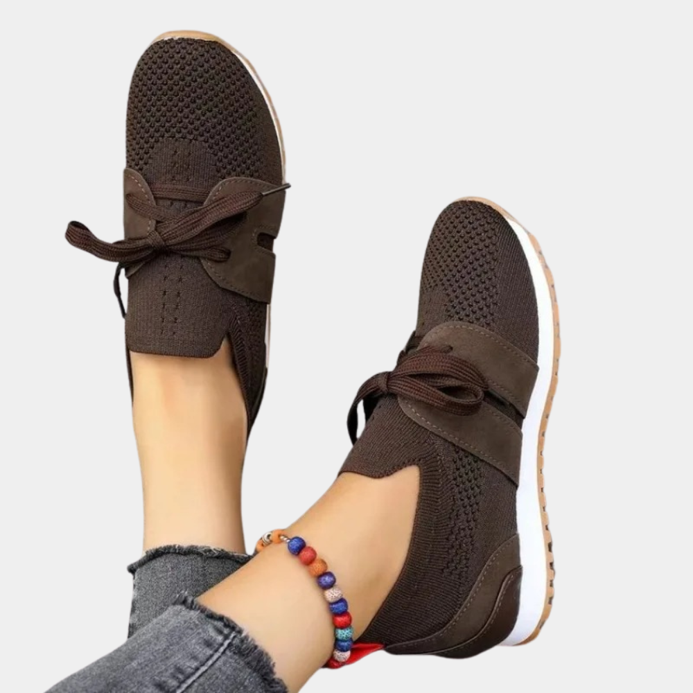 VogeLuxe | Women’s Lightweight Slip On Knit Athletic Sneakers