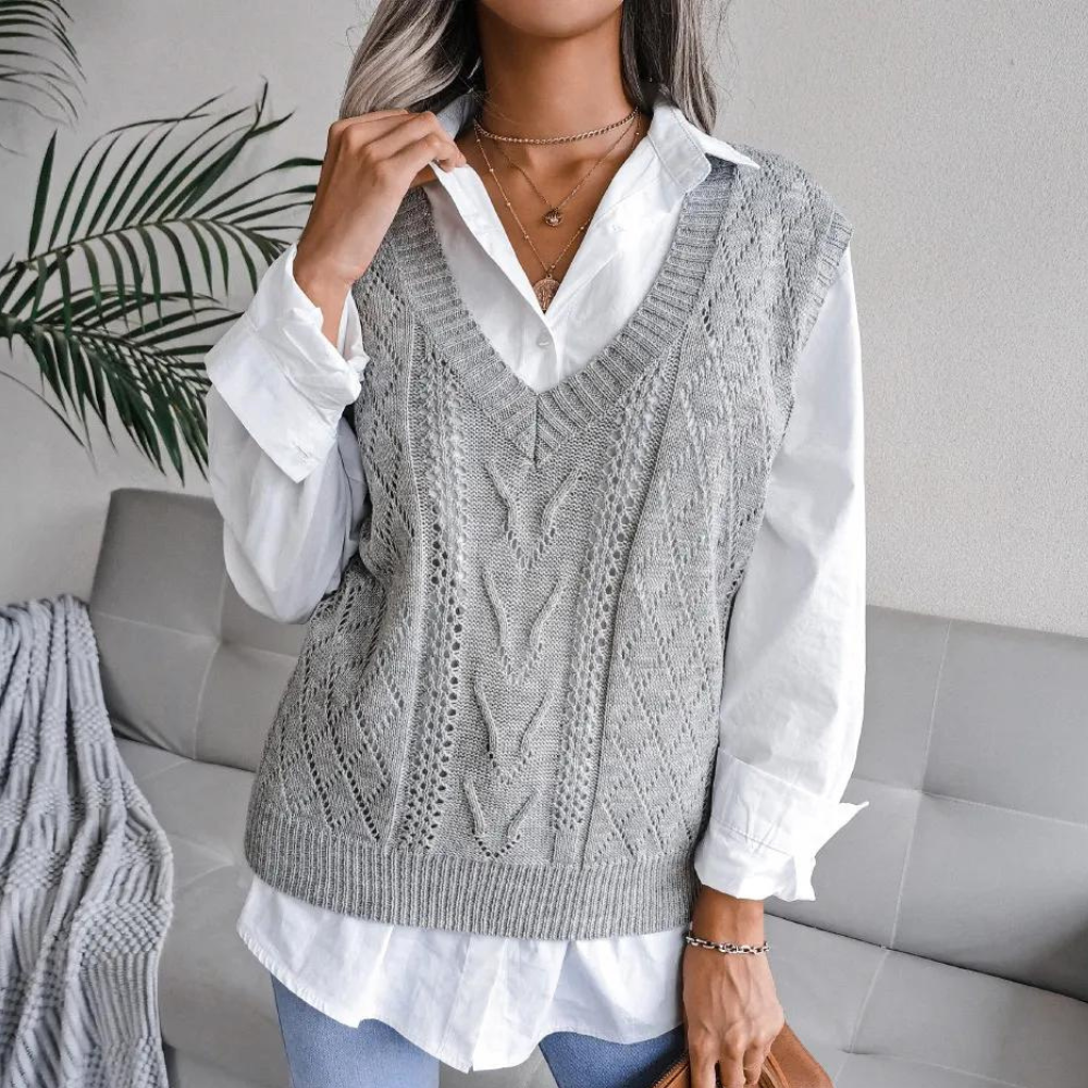 Women's Casual Tank Top Sweater Vest