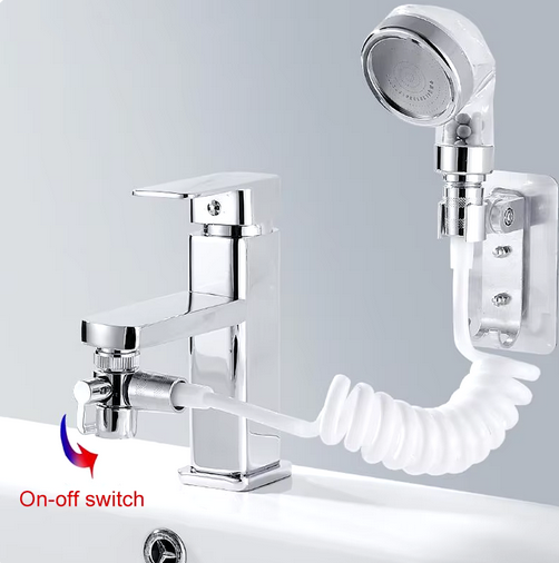 3-in-1 Refreshing Massaging Shower Head