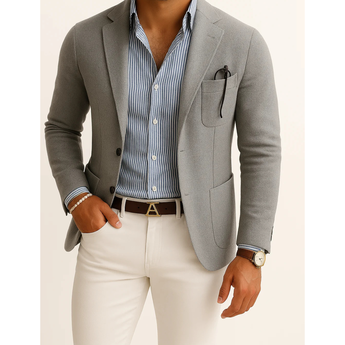 Slim Fit Men's Blazer Jacket