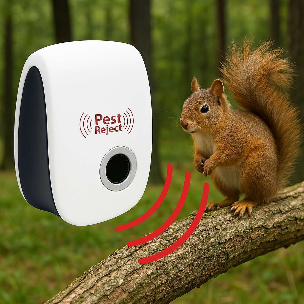 Outdoor Sonic Pest Repeller for Garden and Yard Protection - VogeLuxe