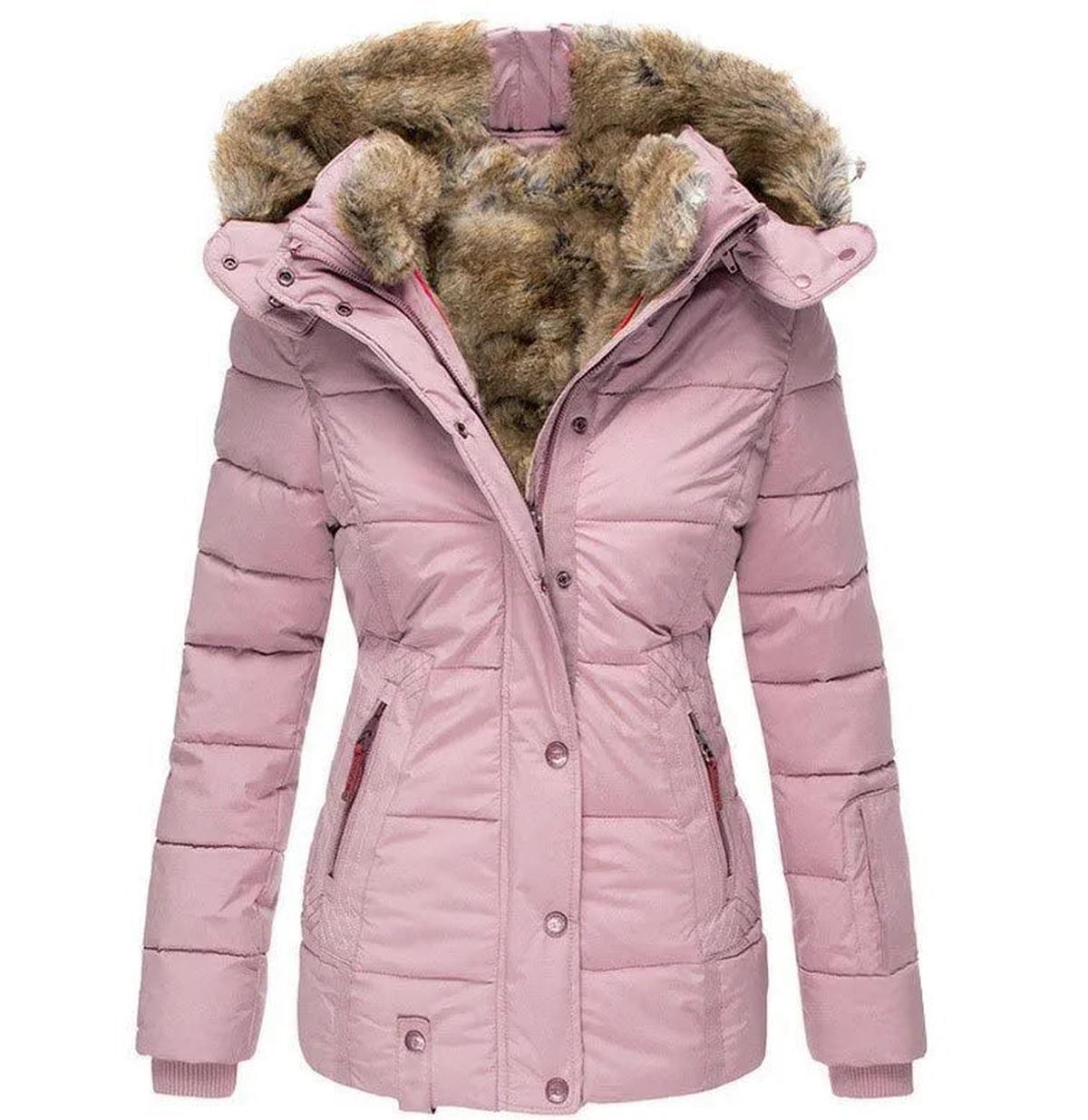 Fashionable Warm Parka Coat For Women