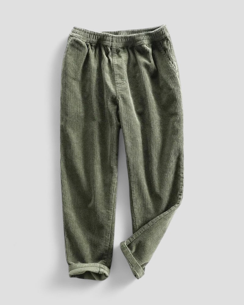 Corduroy Relaxed Fit Trousers for Men